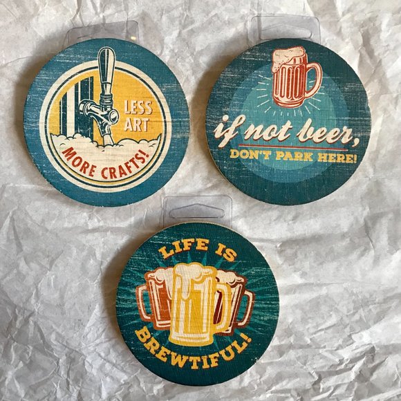 Pop-A-Top Beer Coasters - Picture 4 of 6